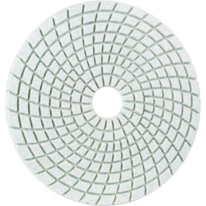 Disco/Lixa de Polimento Flexível Para Mármores e Granitos Branco 100mm